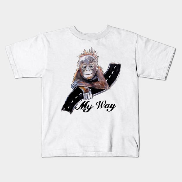 My Way Kids T-Shirt by msmart